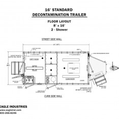 Decon Shower Trailers